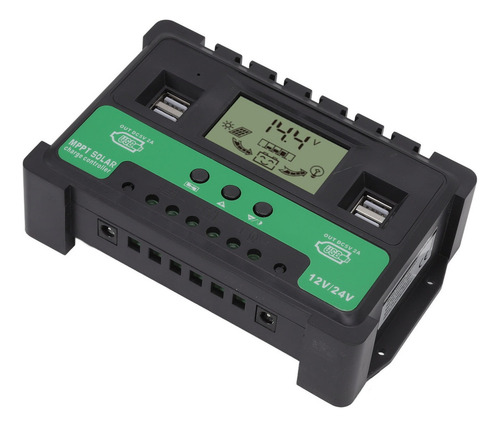 ! Controlador Solar Lcd, 12 V, Descarga De Carga, 24 V,