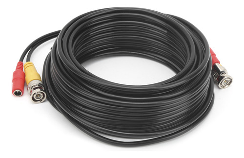 Cable De Cámara De Vigilancia Bnc+dc, 30 Metros