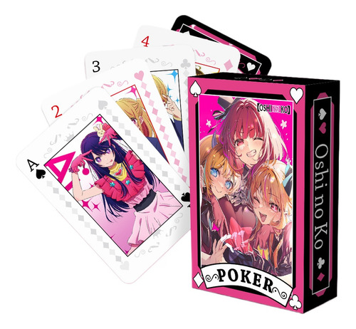 Juguete De Póquer De Cartas Oshi No Ko Cartas Hoshino Rubii