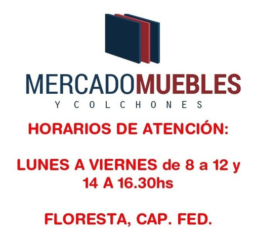 Imagen 3 de 3 de Mercadomuebles Mesa De Luz 2 Cajones Y Desayunador. Fabrica