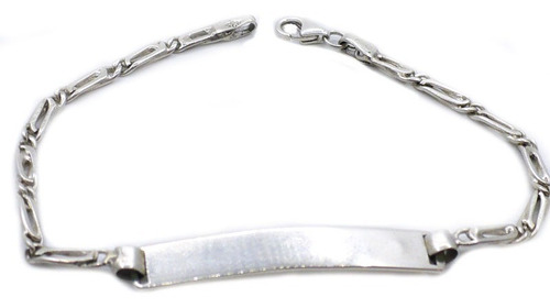 Pulsera De Plata 925 Hombre Mujer Incluye Grabado 