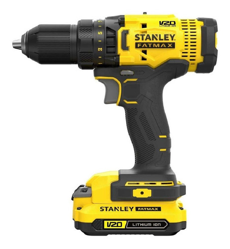 Taladro Rotacion Inalambrico 20v. Max Stanley (scd700c2k)