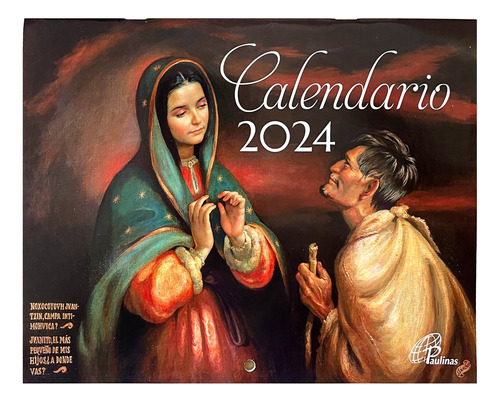 Calendario De Pared 2024 - Publicaciones Paulinas