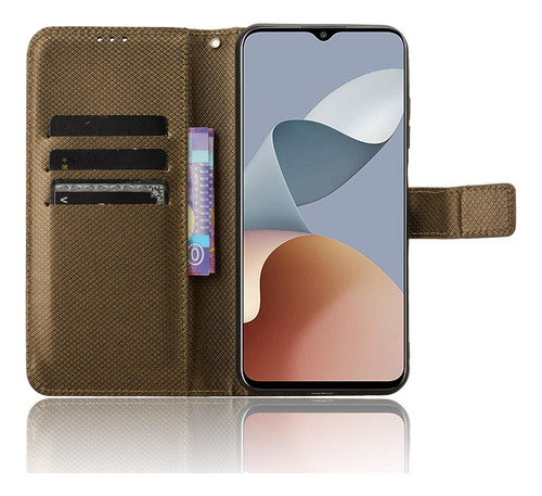 //funda Para Zte Axon 50 Lite Funda Magnética Tipo Cartera Y T