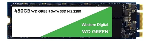 SSD 480GB M.2 Sata 2280 Western Digital WD Green Sata III 6 Gb/s