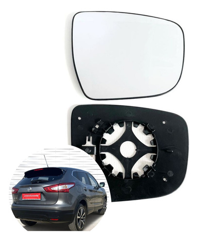 Luna Espejo Derecho Compatible Con Nissan Qashqai 2014-2018