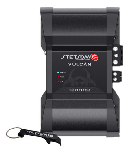 Módulo Stetsom Barra Vulcan 1200 Rms Mono 1 Ohm Crossover
