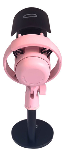 Microfone Gamer Condensador Rosa