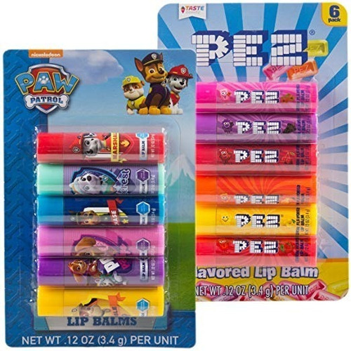 12pc Caramelo Con Sabor Lip Balm Surtido De Sabores Gloss (p