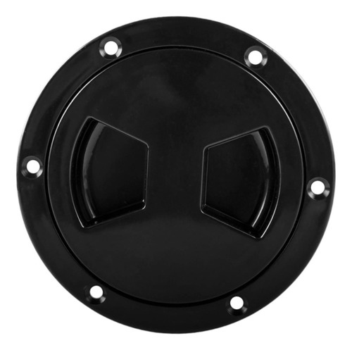 Escotilla Para Embarcación Marina Con 4 Pulgadas Negro