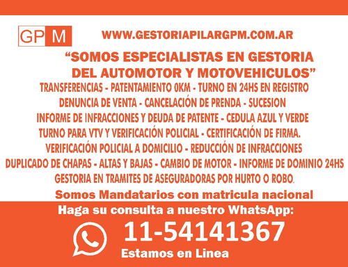 Gestoria Automotor Y Motos