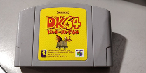 Cartucho Jogo Donkey Kong 64 Japones Nintendo 64