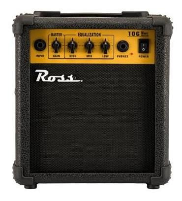 Ross G-10 Amplificador Para Guitarra 10 Watts 1x5 Distorcion
