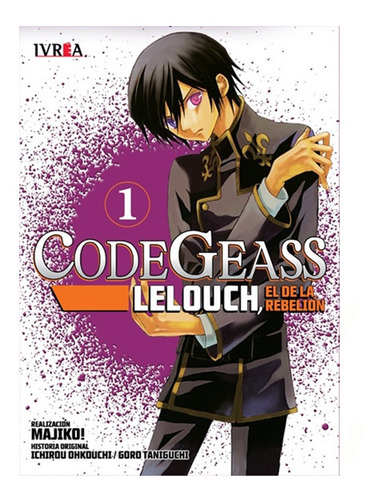 Imagen 1 de 1 de Code Geas Lelouch - Tomos - Manga Z