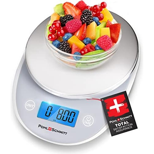 Digital Food Kitchen Scale, Batteries Included, Multifu...