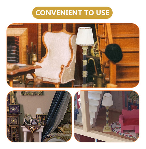 1 Juego De Lámpara De Mesa Decorativa Modelo Mini House