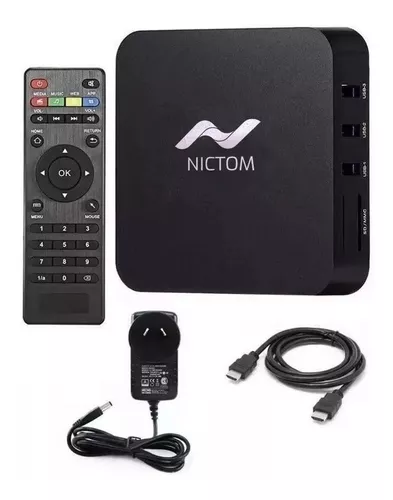 Convertidor Smart TV Nictom 1GB RAM T1PRO + Conversor Adaptador HDMI A VGA  Nictom - DX
