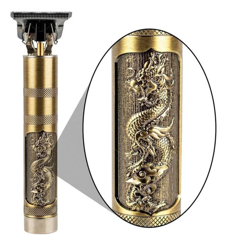 Maquininha Corta Cabelo Barba Pezinho Dragão Completa C/
