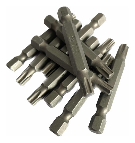 Puntas Torx T-30 De 50 Mm De Largo. Pack 10 Unidades