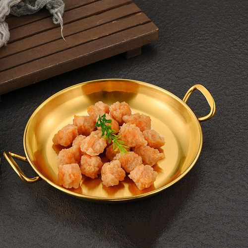 Maceta Coreana De Ramen Para Acampar Con Doble Asa, Acero In