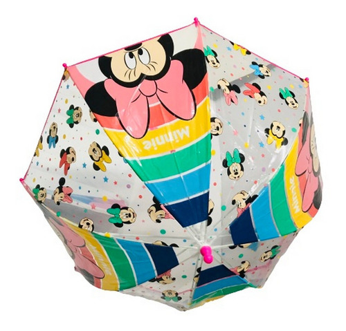 Paraguas Infantil Minnie Mouse Disney Orig Ar1 Km239 Ellobo