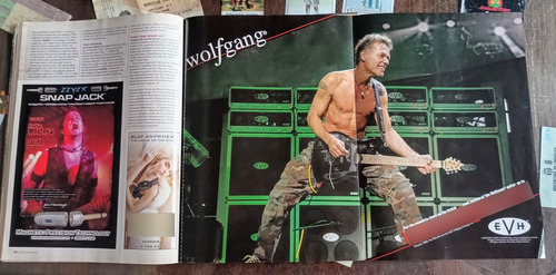 Revista Guitar World - Van Halen - Metallica - Kiss - Tabs (Usado)