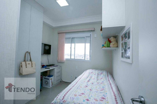 Imagem 8 de 30 de Imob01 - Apartamento 86 M2 - 3 Dormitórios 1 Suíte - Independência - São Bernardo Do Campo. - Ap0393