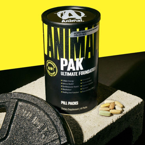 Suplemento Animal Pak 44pack Importado Pronta Entrega Sem Sabor