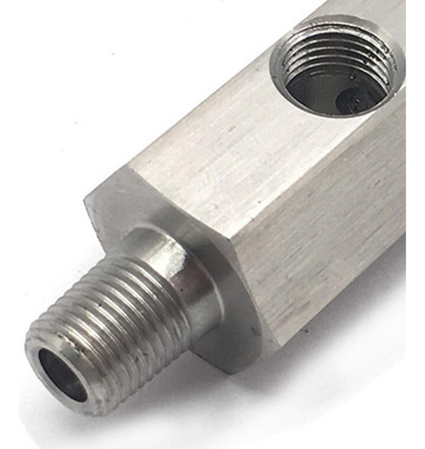 2 Sensor De Presión De Aceite De 1/8 Te Adaptador Tee