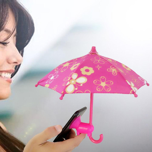 Paraguas Para Teléfono Celular Al Aire Libre, Soporte Para T
