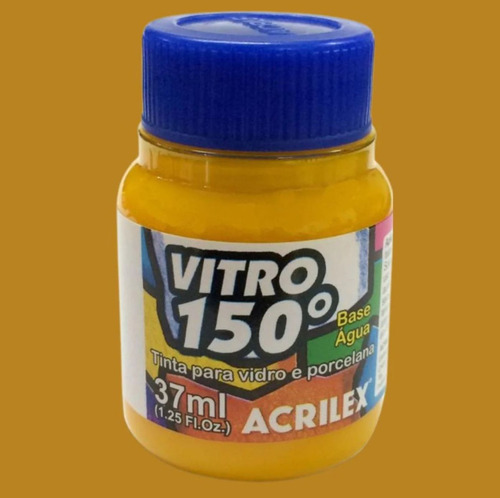 Tinta Acrilex Para Vidro 37ml - Vitro 150 Escolha Sua Cor