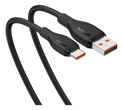 Cable Tipo C Baseus Pudding Series Negro 100w 1.2 Metros