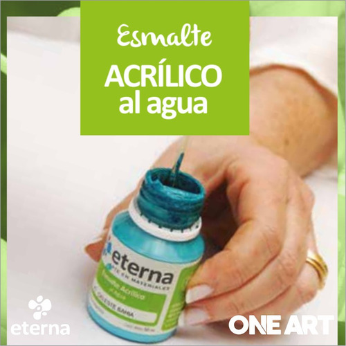 Esmalte Acrilico Al Agua Comun Eterna 50ml
