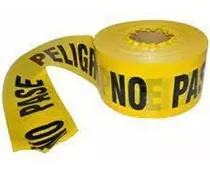 Comprar Cinta Amarilla No Pase Peligro X Rollo 300mts