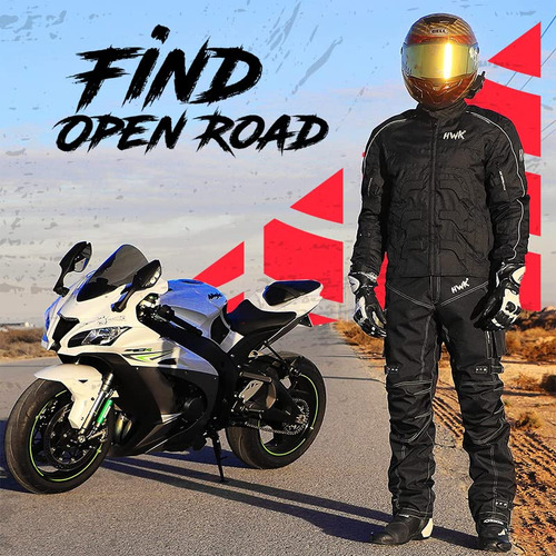 Chaqueta Para Motociclista Hombre Ds/enduro, Transpirable, N