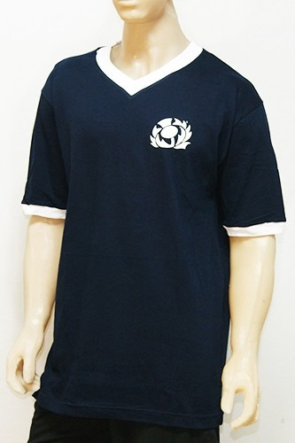 Camiseta Retro Classic Shirt Escocia Rugby Union Vintage