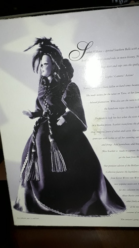 Barbie De Colección Lo Que El Viento Se Llevo Scarlett Ohara