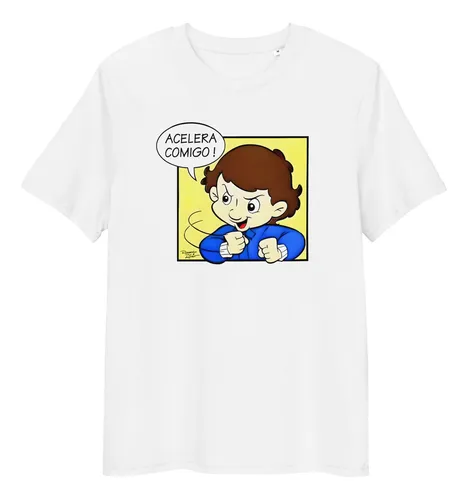 Remera Acelera Comigo, Ayrton Senna, Senninha - S A Xl
