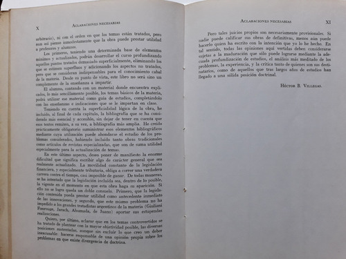 Imagen 4 de 7 de Curso De Finanzas Derecho Financiero Y Tributario H Villegas