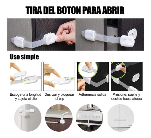 Cerraduras De Seguridad Para Niños, Seguros Para Puertas Y