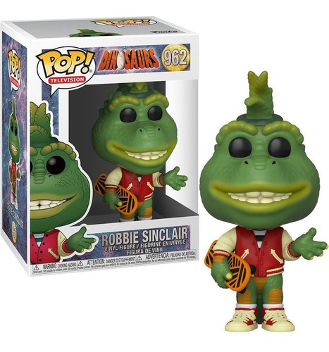 Boneco Funko Pop Tv Robbie Sinclair 962 Familia Dinossauro 