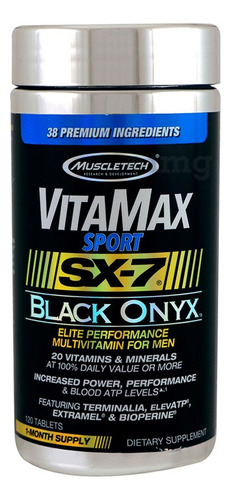 Vitamax Sx7 Muscletech! 120 Caps! El Mejor Multivitaminico!