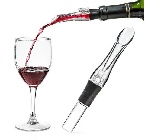  Aerador De Vinho Magic Decanter Bico Dosador Acoplado 