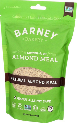 Barney Mantequilla Natural De Almendra De Comidas, 13 Onza