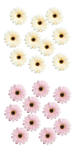 20 Piezas Artificiales Gerbera Marg Suminstro De Familia De