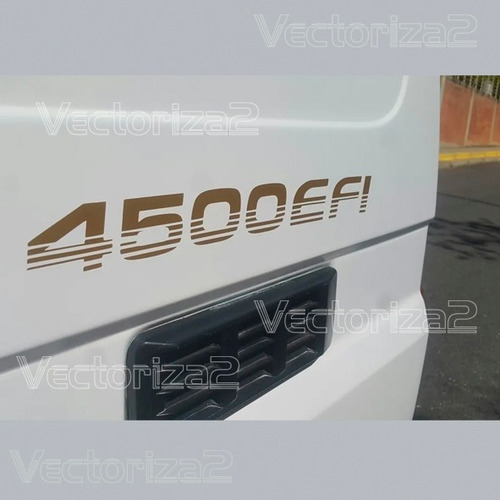 Imagen 6 de 6 de Calcomanias 4500efi Toyota Machito Land Cruiser
