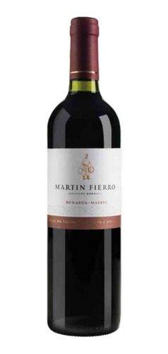 Vino Martín Fierro Bonarda-malbec 750ml Bórbore Local