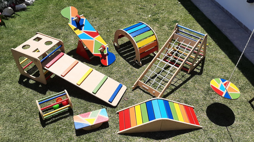 Combo Plaza De Juegos Montessori