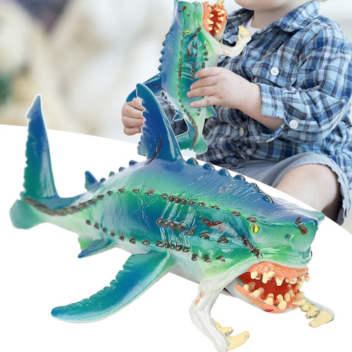 Juguete Modelo De Tiburón, Simulación Miniatura Mar Mar Vida
