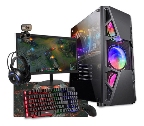 Imagem 1 de 8 de Pc Gamer Completo I5 16gb Gtx 1050 Ssd 480gb Fonte Real 750w